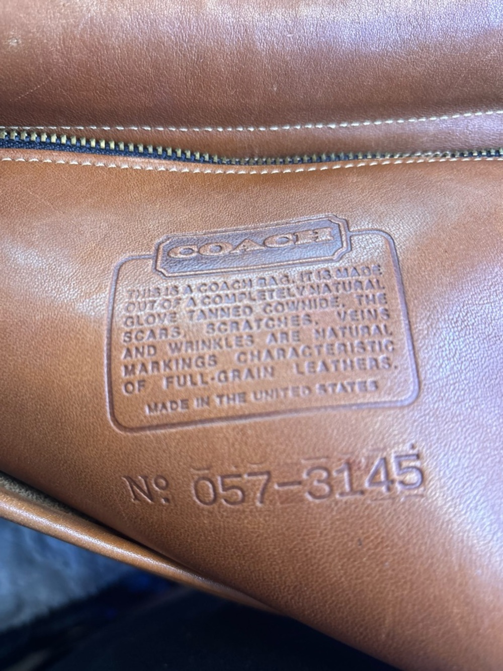 Vintage Coach beekman briefcase style number 9807 - Picture 2 of 9